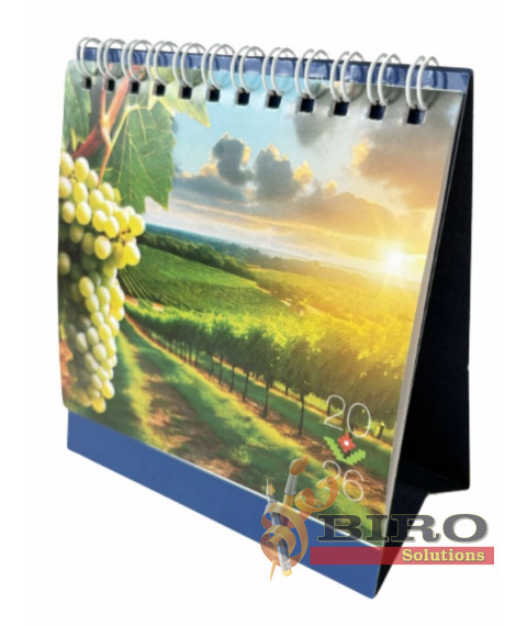 Calendar de masa STRUGURI, 2026, 11x11x6 cm